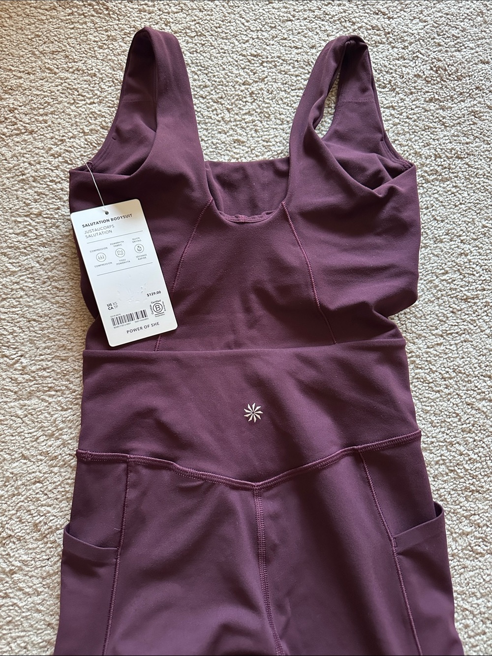 ATHLETA Salutation Bodysuit - Picture 3 of 3